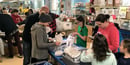 Students at The Ellis School engage in their community by helping to pack medical supplies for those in need.